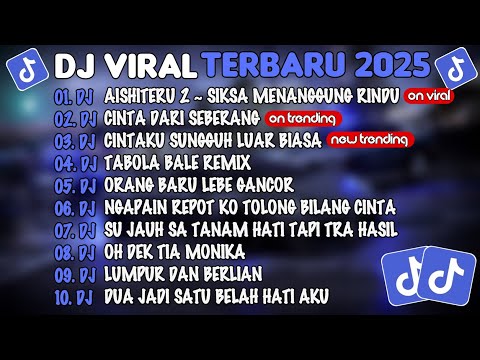 DJ SIKSA MENANGGUNG RINDU | DJ AISHITERU 2 SLOW VIRAL TIKTOK FULL SONG MAMAN FVNDY 2025