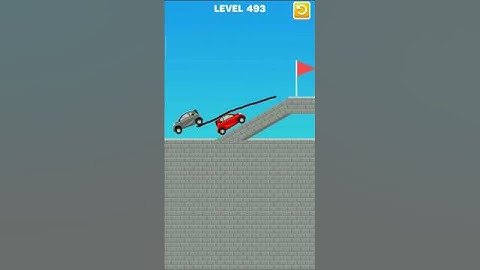 draw bridge puzzle level 492 to 496 #drawing #viral #shortsfeed #gamer #cargames #trending #gameplay