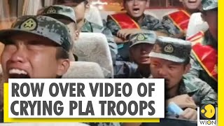 China and Taiwan media war | Chinese troops tear up singing military songs