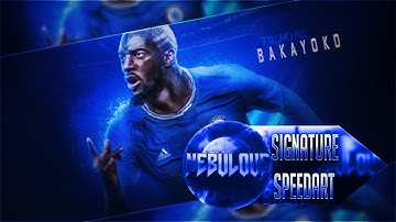 Tiemoue Bakayoko Signature - SpeedArt - Photoshop CC