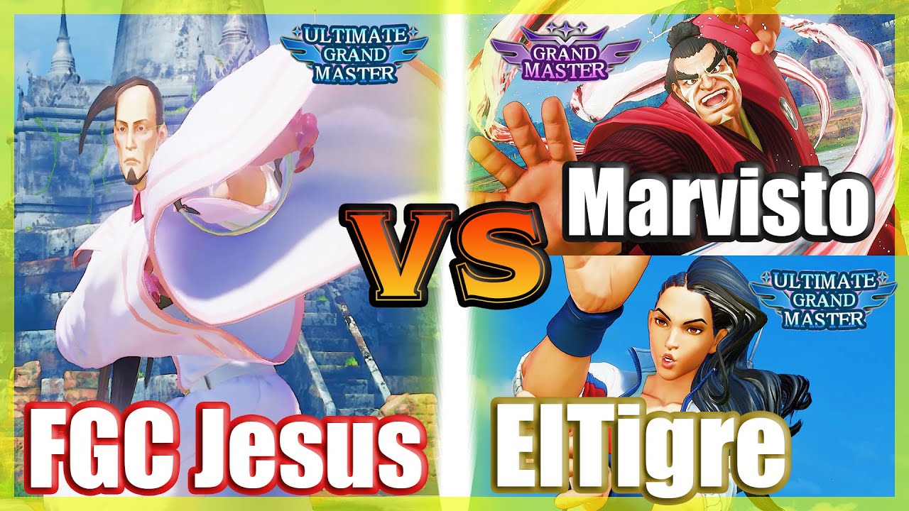 SFV CE 👊🏻 FGC Jesus (F.A.N.G) vs Marvisto (E.Honda) & EITigre (Laura) FT2