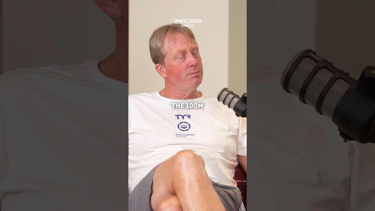 Imagine coaching an athlete who almost never loses. #UnfilteredWaters #Swimming