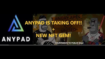 Hidden Launchpad GEM, AnyPad, is pumping out Private Sales & IDOs!!! NFT project w/ PASSIVE INCOME!