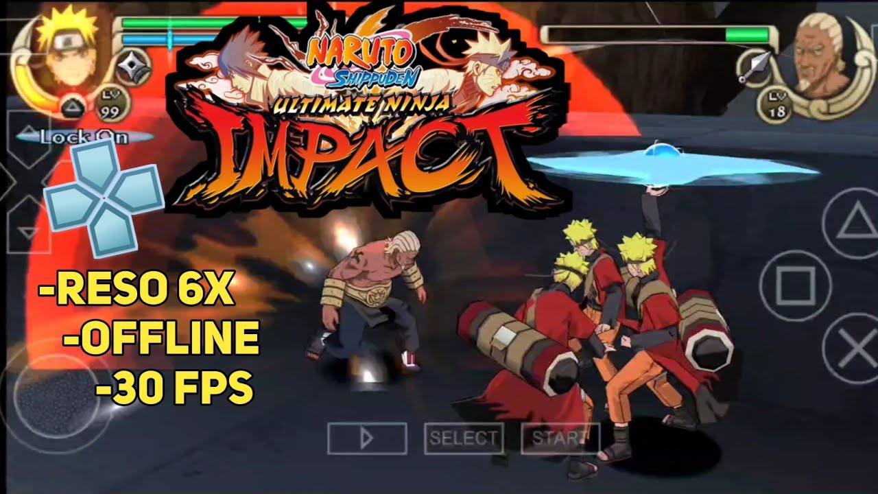 Naruto Ultimate Ninja Impact ISO Highly Compressed Archives - SafeROMs