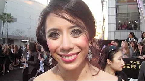 Tara Macken at THE HUNGER GAMES Premiere!