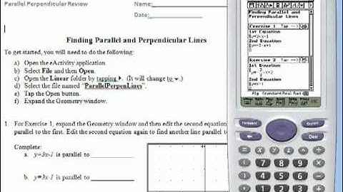 Parallel and Perpendicular Lines