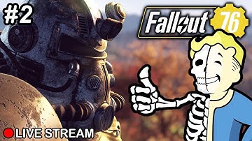 🔴 [LIVE] Fallout 76 BETA Gameplay on PC !!! Part 2