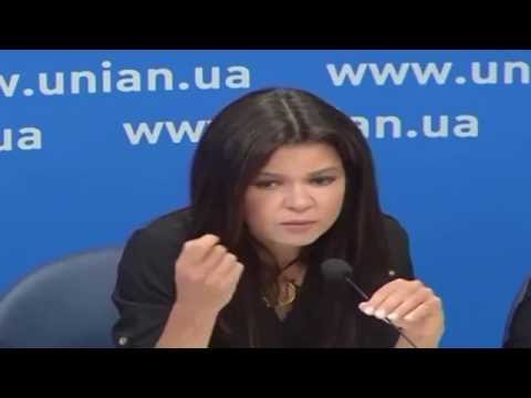 Video: Sångerskan Ruslana hotade de ukrainska myndigheterna med självbränning