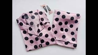 Slik Night Suits l Nicefit Sleepwear l Best Night dress l #sleepwear #pajamas #nightwear screenshot 2