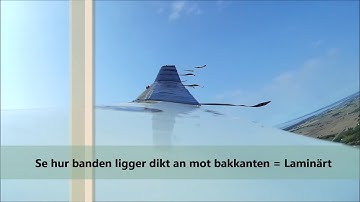 Airflow over the wing of an Ava.