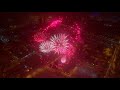 Fireworks in Moscow on February 23 Aerial