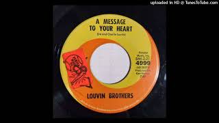 The Louvin Brothers - A Message To Your Heart / I'm Glad That I'm Not Him [1963, Capitol]