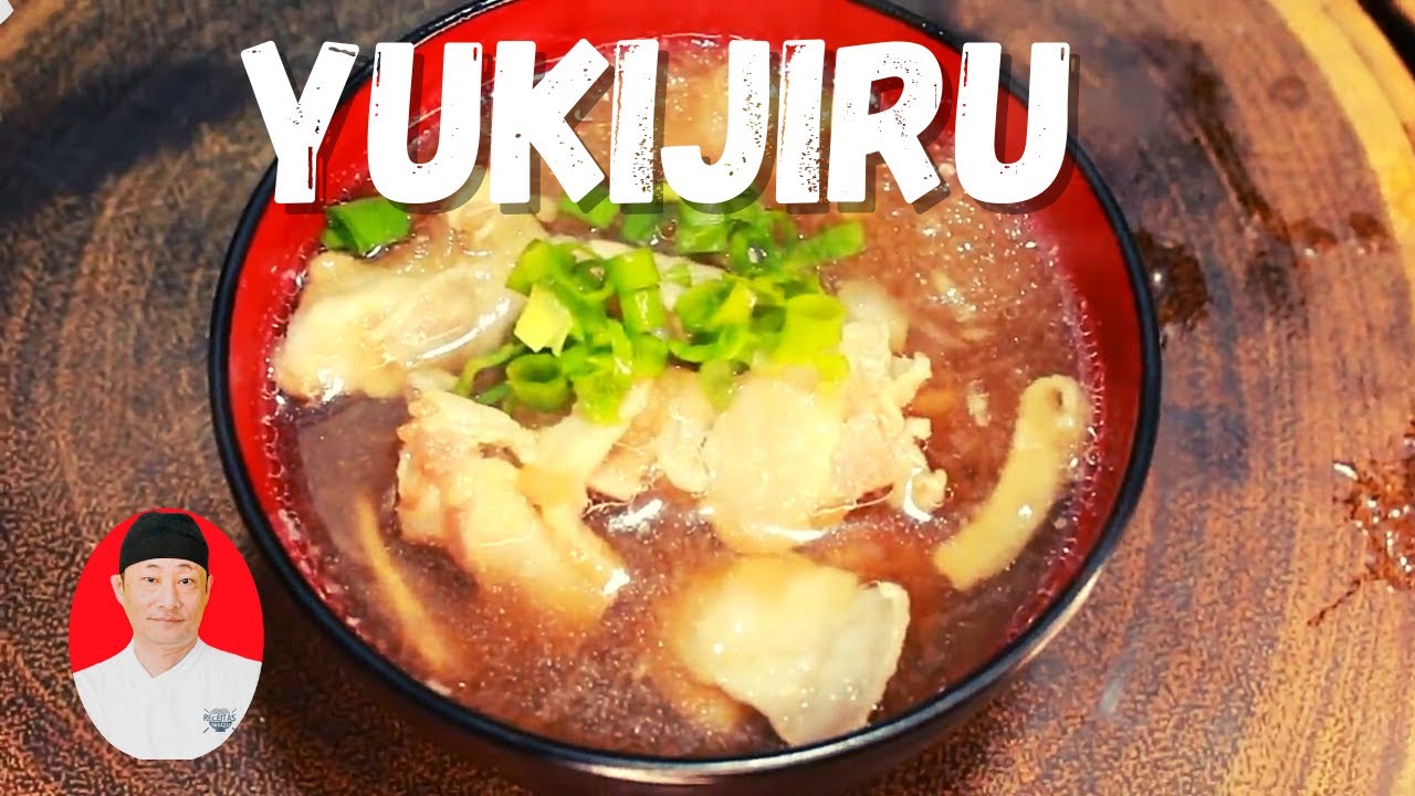 Sopa japonesa deliciosa