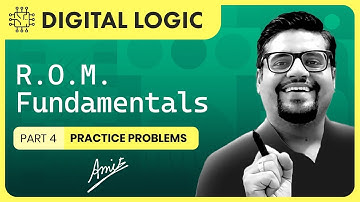 ROM - Read Only Memory (Basics, Structure and size), Digital Electronics | PART 4