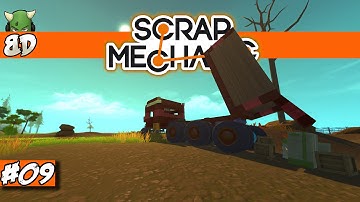 Scrap Mechanic: Dump Truck with Suspension!