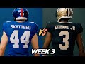 Giants vs Saints | Madden Slow Sim With UPDATED ROSTERS!