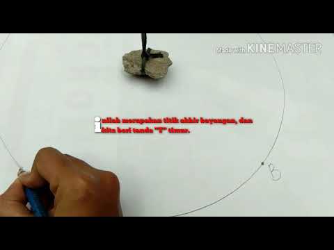 CARA MENGETAHUI ARAH KIBLAT DENGAN BAYANGAN MATAHARI - YouTube