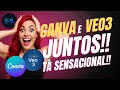 CANVA + VEO3? Agora dá pra CRIAR VÍDEOS INSANOS direto no Canva com IA!
