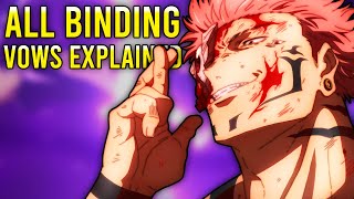 Download Lagu ALL Binding Vows in Jujutsu Kaisen EXPLAINED! MP3 Download Lagu ALL Binding Vows in Jujutsu Kaisen EXPLAINED! MP3