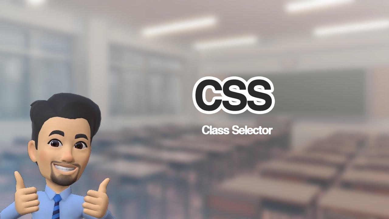 CSS Class Selector - YouTube