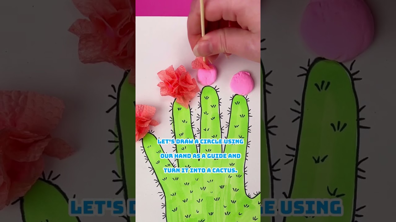 Let's Create Paper Crafts 🌵🌸 