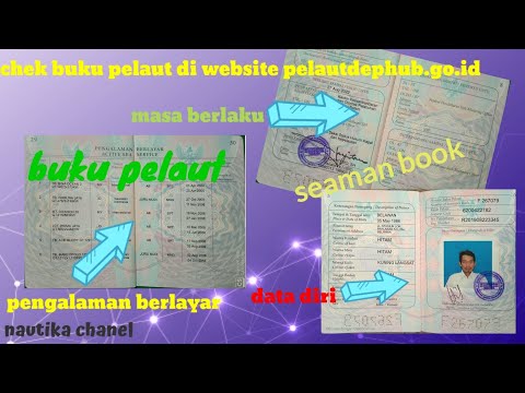 cara cek buku pelaut,dokumen pelaut dan masa layar di website pelaut