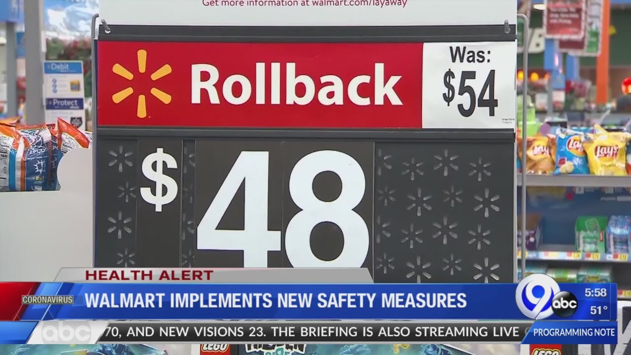 Walmart implements new safety measures YouTube