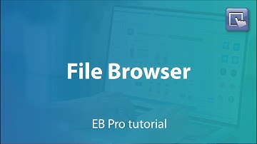 Weintek EasyBuilder Pro tutorial - 23.Import Export with File Browser