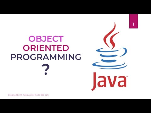 01 - OOP / Java Tutorial for Beginners | What Object Oriented Programming?