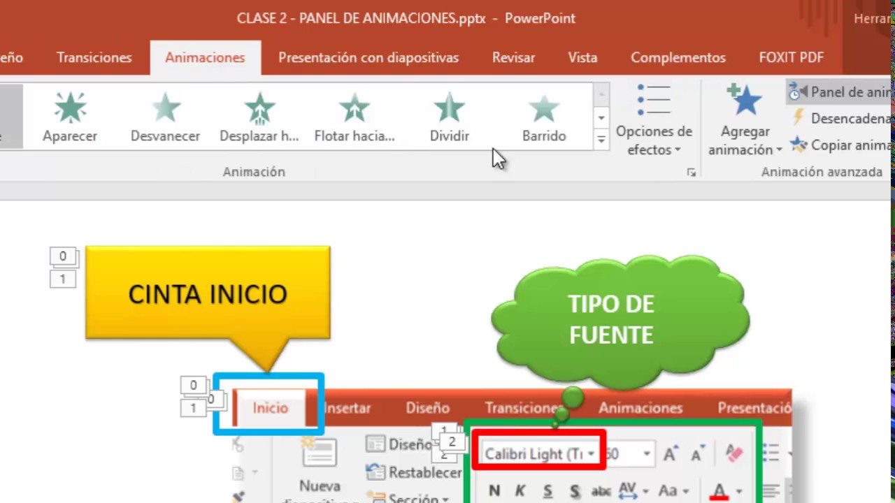 Como hacer animaciones en powerpoint