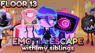 💎 EMOTIA ESCAPE *WITH MY SIBLINGS GONE WRONG* - Emotia escape #2 - [☔️] #RainyMellie  screenshot 4