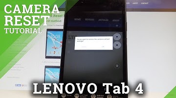 How to Reset Camera LENOVO Tab 4 LTE - Restore Camera Settings |HardReset.Info