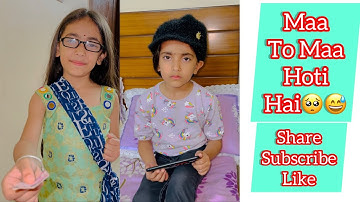 Maa To Maa Hoti Hai🥺😅 #youtubeshorts #shorts #comedy | Samayra Narula | Subscribe | Share | Like |