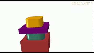 Abaqus - Deep draw tool 2 - (FEA Simulation) CAE