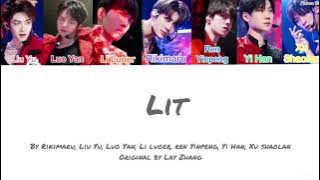 【CHUANG2021】”Lit” by RikiMaru’s Team (Ori: Lay Zhang) [Colors coded lyrics/Pin/Eng]