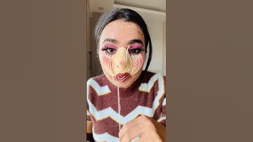 DIY Wool Skin Makeup Removal 😱 #crafteraditi #challenge #diy #craft #woolskinmakeup #shorts