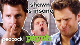 Shawn Being Unhinged for 10 Minutes Straight | Psych