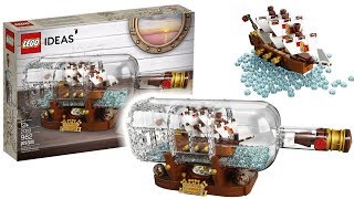 Amazing LEGO Ship In A Bottle Set Images For 2018!