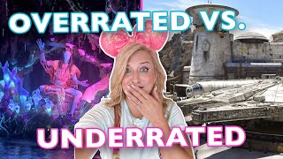 OVERRATED & UNDERRATED Disney World Challenge: Are These Popular Rides Worth It?! | All 4 Parks