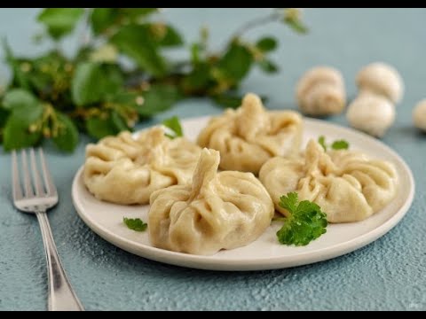 Хинкали с грибами