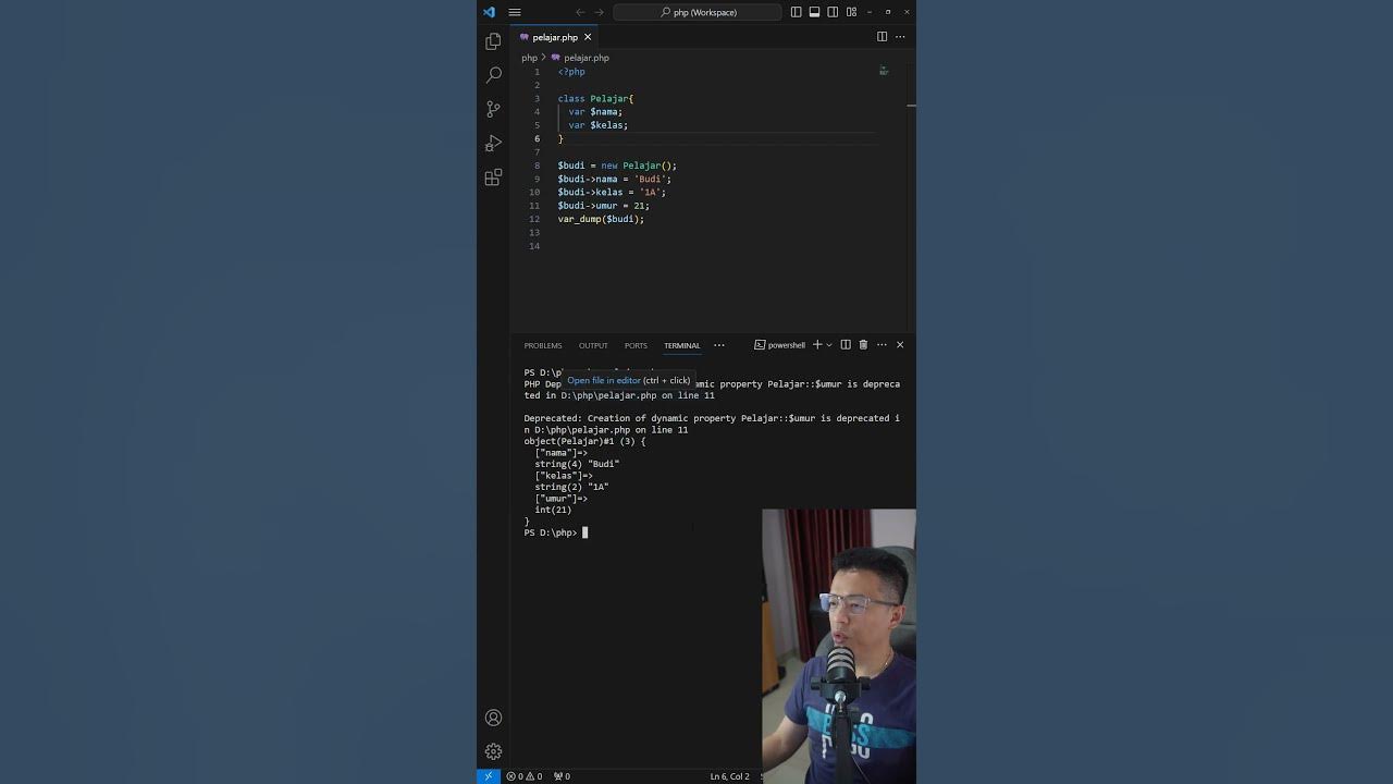 Php versi 8 2 menghapus dynamic property skysen coding pemograman 