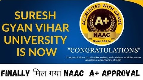 Is Suresh Gyan Vihar University Distance Education valid? Is SGVU distance UGC approved?