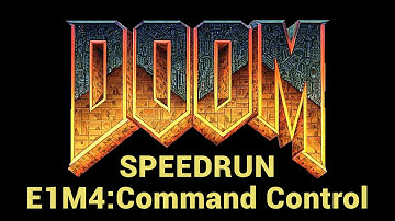 DOOM - E1M4 Command Control - Speedrun - Quick-exit trick