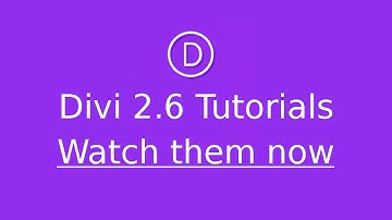 Divi Theme Elegant Themes Tutorial Series Divi 2 6 January 2016