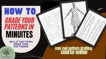 Master CAD Pattern Grading in Minutes Using AiClo/Easy to use pattern drafting software