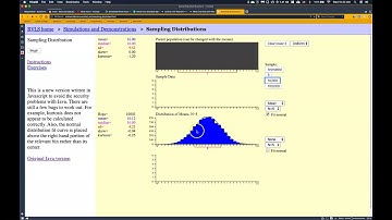 Central Limit Theorem Simulator
