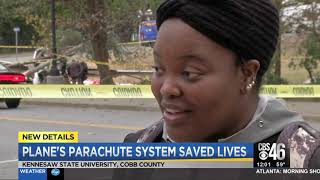 Plane's parachute system saved lives