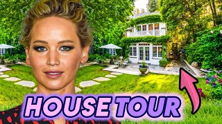 Jennifer Lawrence | House Tour | Manhattan Penthouse & Beverly Hills Mansion