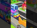 Wheels on the Bus Rainbow Colors #nurseryrhymes #kidssongs