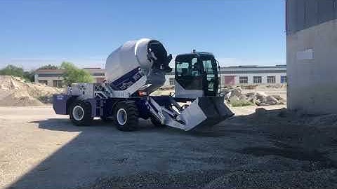 3.5m3 Self Loading Concrete Mixer Truck-Aimix Group